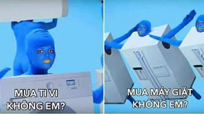 Không thể ngừng cười với những ảnh chế về clip quảng cáo 'Mua ti vi, mua tủ lạnh' Ảnh 2