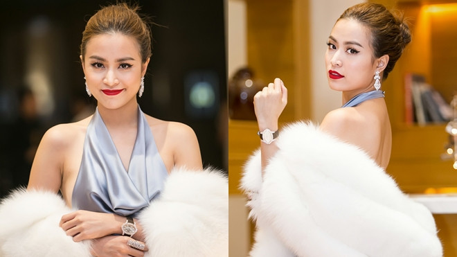 Hoàng Thùy Linh quý phái, diện phụ kiện hơn 1 tỷ đồng đi sự kiện Ảnh 2