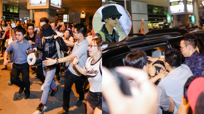Cả sân bay náo loạn, Yesung (Super Junior) hốt hoảng bị đẩy vào ô tô Ảnh 2