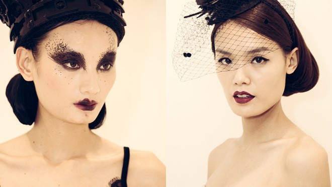 Đỗ Mạnh Cường lăng xê mốt trang điểm mắt loang trong mùa Thu Đông 2016 Ảnh 2