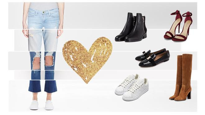 Những 'tuyệt chiêu' phối hợp giữa quần jeans rách cùng giày, bạn có biết không? Ảnh 2