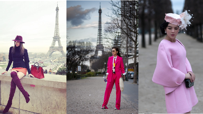 Đến kinh đô thời trang Paris, các người đẹp Việt mặc gì? Ảnh 2