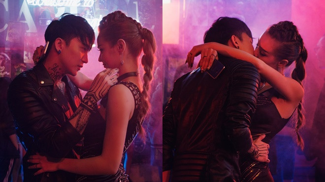 B Trần hóa tay chơi thứ thiệt, khóa môi MLee trong MV mới Ảnh 2