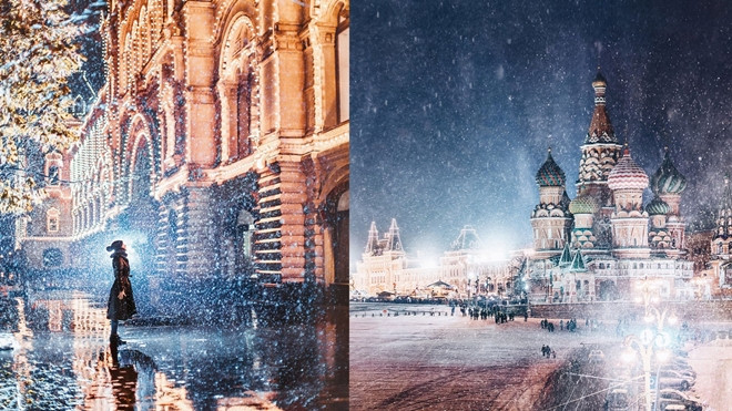 Lạc vào thế giới cổ tích với mùa đông tuyệt đẹp ở thủ đô nước Nga Ảnh 2