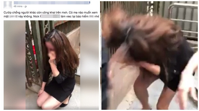 Dan díu với đàn ông đã có vợ, cô gái trẻ bị đánh ghen, bắt quỳ xuống xin lỗi Ảnh 2