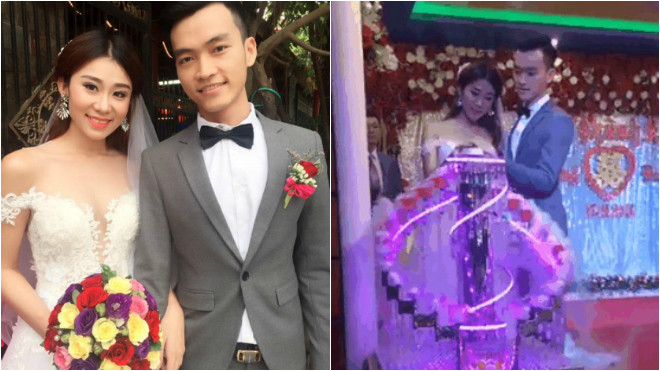 Clip: Cặp đôi bị gia đình nhà trai ngăn cấm tình yêu tổ chức đám cưới Ảnh 2