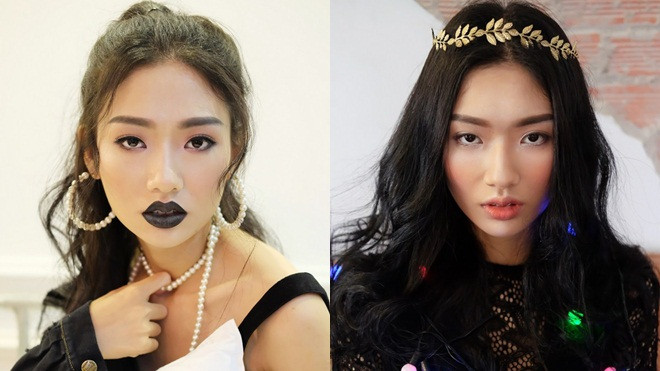 Giáng sinh khác biệt, quyến rũ với tone trang điểm lạ Ảnh 2