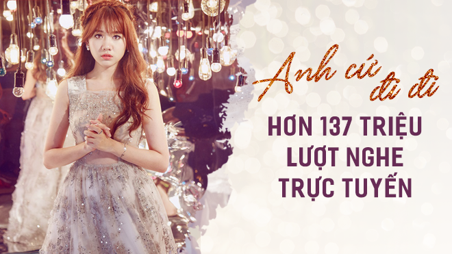 Infographic: 'Anh cứ đi đi' - Hơn 137 triệu lượt nghe, xứng đáng hit để đời của Hari Won Ảnh 2