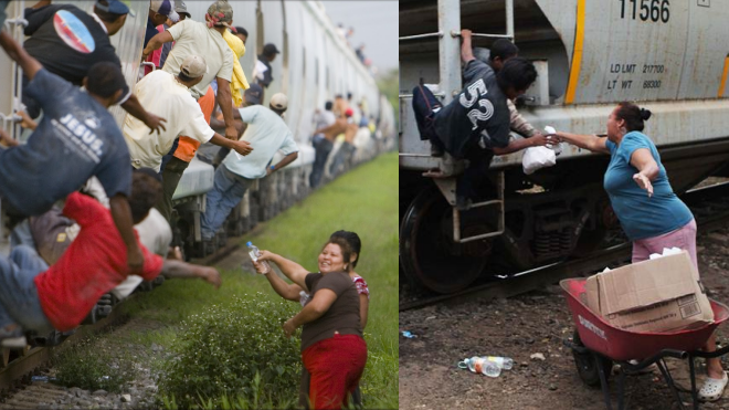 Las Patronas - những bà tiên của đoàn tàu di cư Nam-Bắc Mỹ Ảnh 2