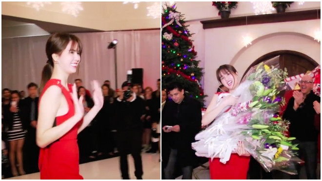 Chỉ 1 tháng yêu, Ngọc Trinh được đón tiếp như 'bà hoàng' tại biệt thự của tỉ phú 72 tuổi Hoàng Kiều Ảnh 2