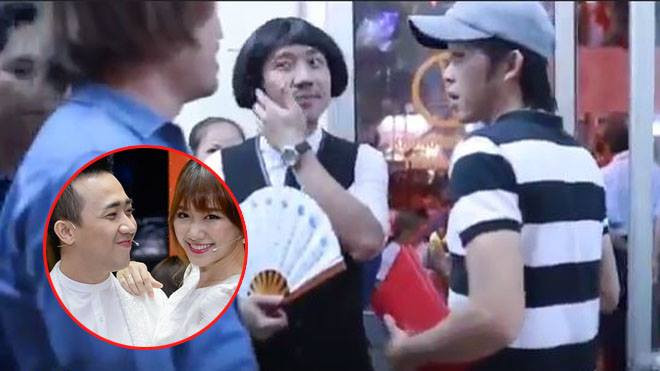 Hé lộ clip Trấn Thành gửi thiệp cưới, nghi vấn mời Hoài Linh làm chủ hôn Ảnh 2