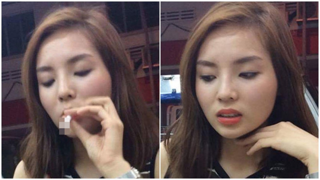 Sốc: Lần thứ 2 Kỳ Duyên lộ ảnh hút thuốc, lần này rõ và còn táo bạo hơn! Ảnh 2