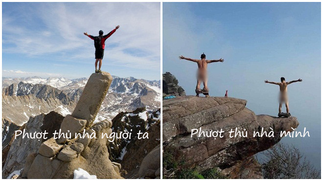 Những hình ảnh xấu của 'phượt thủ rởm' trong năm qua khiến người đam mê xê dịch chân chính phải xấu hổ Ảnh 2