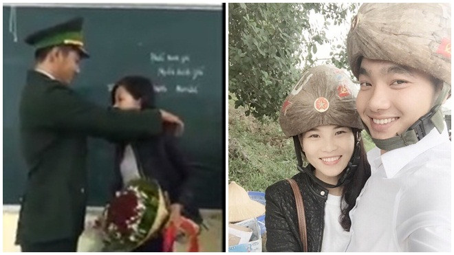 Cái kết đắng cho chàng quân nhân và kế hoạch xin lỗi bạn gái giữa lớp học Ảnh 2