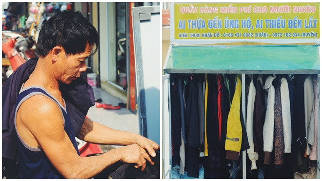 Giữa mùa đông lạnh giá, 2 tủ quần áo miễn phí này đã đủ làm bạn ấm lòng chưa? Ảnh 2