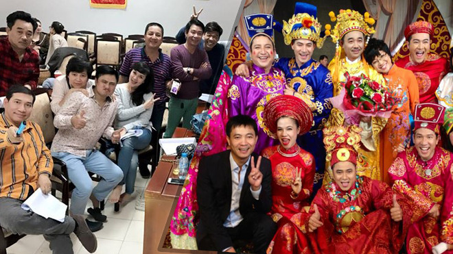 Táo quân 2017: Táo lớn, Táo bé 'rần rần' hội tụ trong buổi tập đầu tiên Ảnh 2