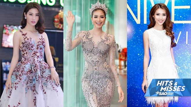 Thầy trò Phạm Hương - An Nguy 'dắt tay' nhau lọt Top Hits tuần qua với loạt trang phục ấn tượng Ảnh 2