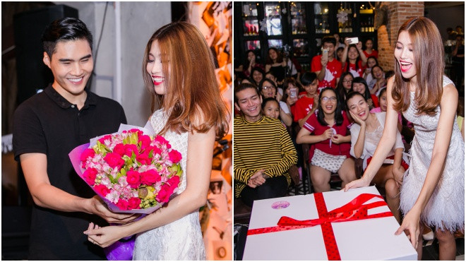 Quang Hùng 'đốn tim' fan với cử chỉ lãng mạn dành cho Quỳnh Châu Ảnh 2