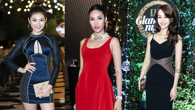 Lan Khuê diện đầm đỏ, xuất hiện rạng rỡ bên An Nguy và Chúng Huyền Thanh Ảnh 2