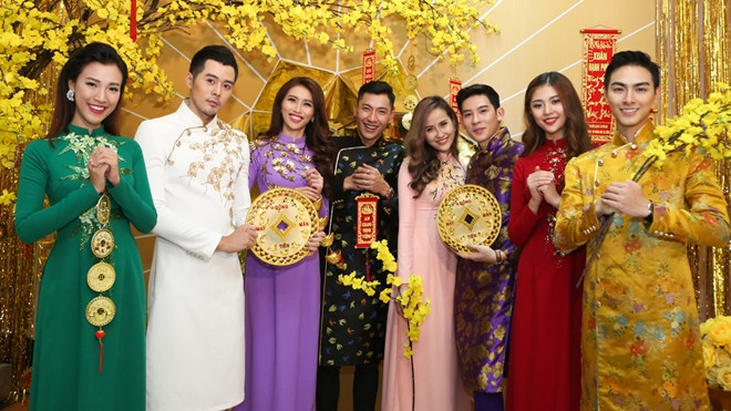 Chúng Huyền Thanh và bạn trai lần đầu kết hợp, tưng bừng hát nhạc Xuân Ảnh 2