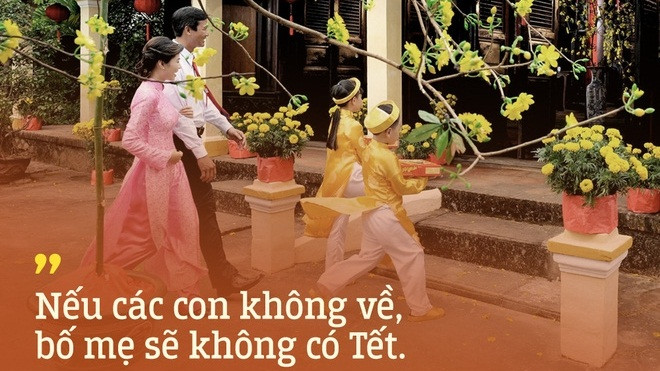 Đừng đi du lịch Tết nữa: 'Bố mẹ đang già đi, vì thế Tết hãy về nhà' Ảnh 2