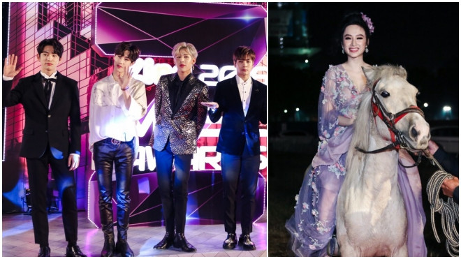 GOT7 khiến fan 'bấn loạn' vì quá đẹp trai, Angela Phương Trinh cưỡi ngựa lên thảm đỏ Ảnh 2