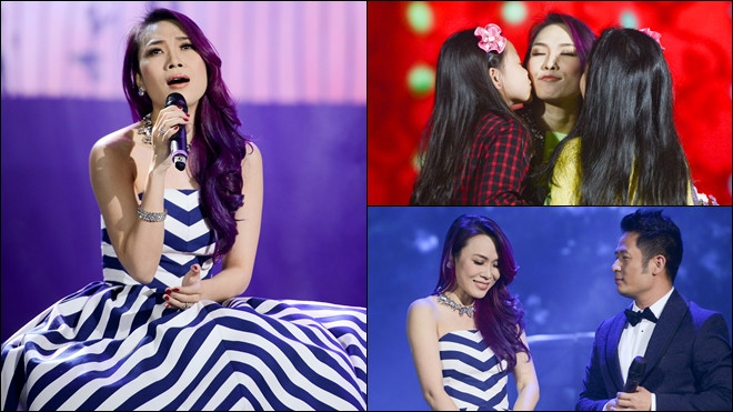 Được Bằng Kiều nhìn âu yếm, fan nhí hôn lên má - Mỹ Tâm là nhất rồi! Ảnh 2