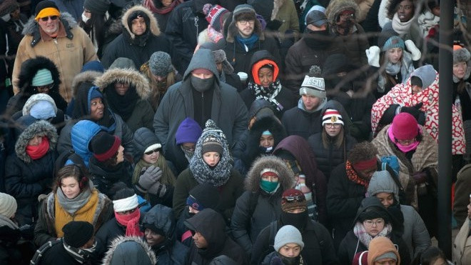 7.000 người co ro chờ nhận vé nghe Obama nói lời chia tay Ảnh 2