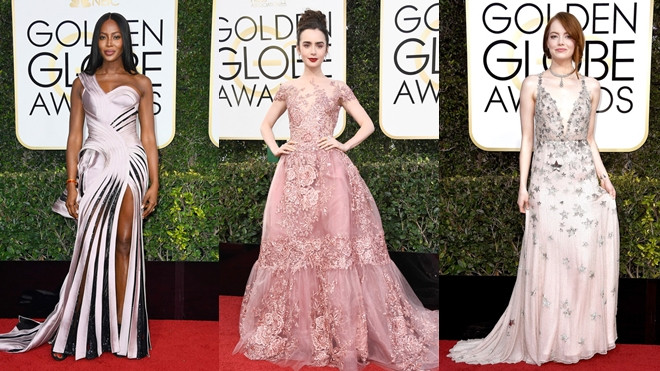 Bóc mác trang phục siêu lộng lẫy của dàn sao quốc tế tại thảm đỏ Quả Cầu Vàng 2017 Ảnh 2