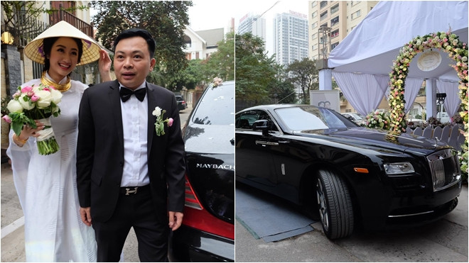 Thu Ngân đội nón lá, được chồng đại gia tặng siêu xe chục tỷ trong ngày cưới Ảnh 2