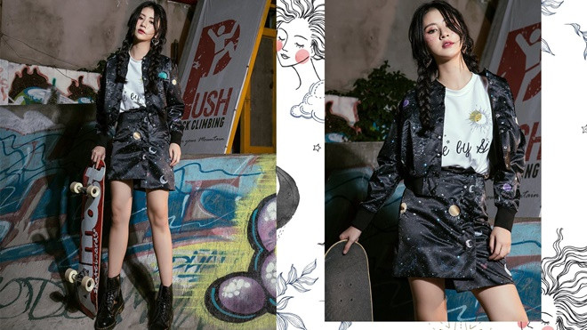 Ngày càng tài năng, Quỳnh Anh Shyn giờ còn chuyển hướng sang làm NTK thời trang Ảnh 2