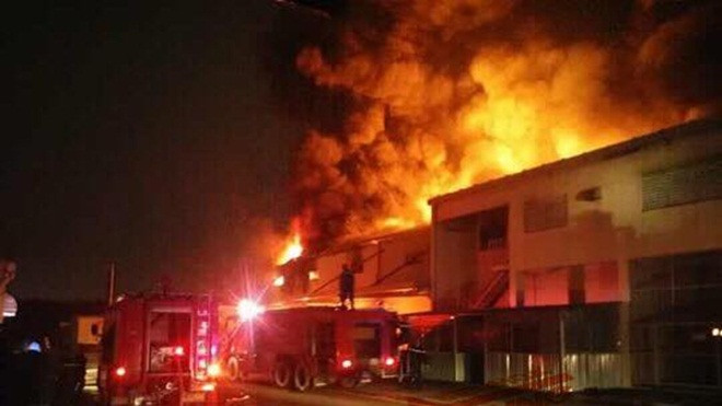 Đang xảy ra vụ cháy lớn tại công ty Suzuki Đồng Nai Ảnh 2