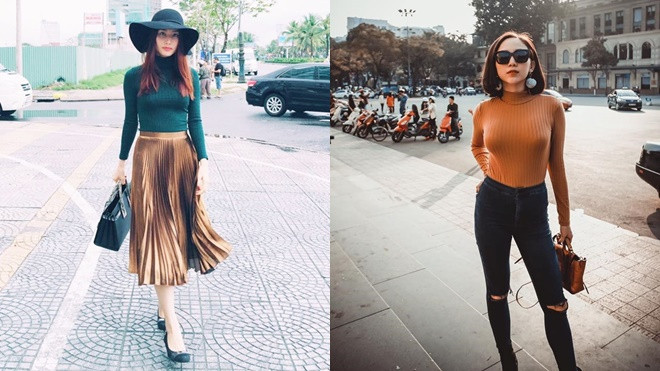 Diện áo len để dịp Tết không nhàm chán? Hãy học hỏi mỹ nhân Việt ngay! Ảnh 2