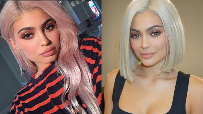 Chỉ mới đầu năm 2017, cô nàng 'thị phi' Kylie Jenner đã hô biến mái tóc của mình như thế này đây! Ảnh 2