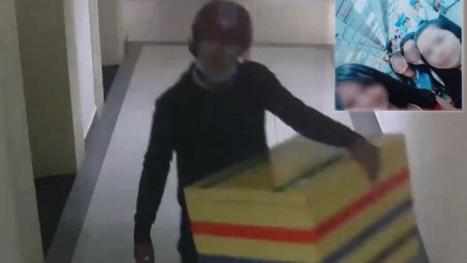 Hình ảnh từ camera an ninh ghi lại toàn cảnh vụ nữ sinh 15 tuổi bị sát hại tại chung cư Hà Đô Ảnh 2