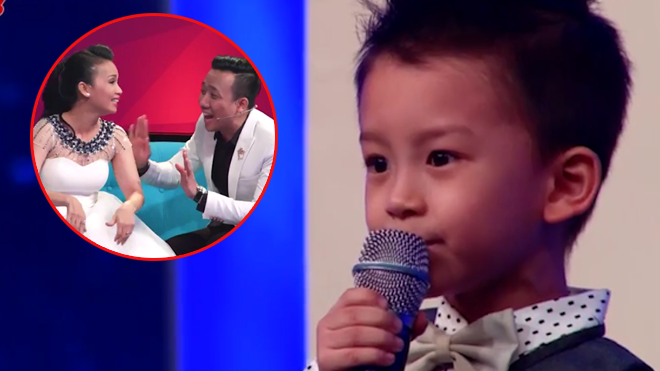 Xuất hiện 'thần đồng Bolero' 4 tuổi hát 'Duyên phận' khiến Trấn Thành - Cẩm Ly 'ngỡ ngàng' Ảnh 2