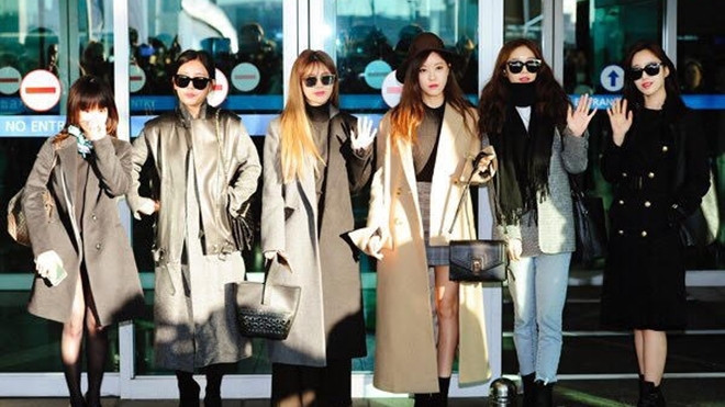 T-ara xuất hiện đầy đủ thành viên tại sân bay, chính thức lên đường sang Việt Nam Ảnh 2