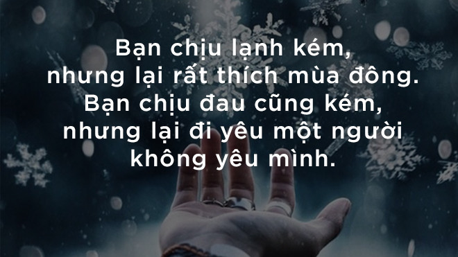 Những câu nói về tình yêu khiến bạn phải gật gù đồng ý Ảnh 2