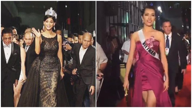 Lệ Hằng xinh đẹp quyến rũ dự tiệc cùng Hoa hậu Hoàn vũ Thế giới Pia Wurtzbach Ảnh 2