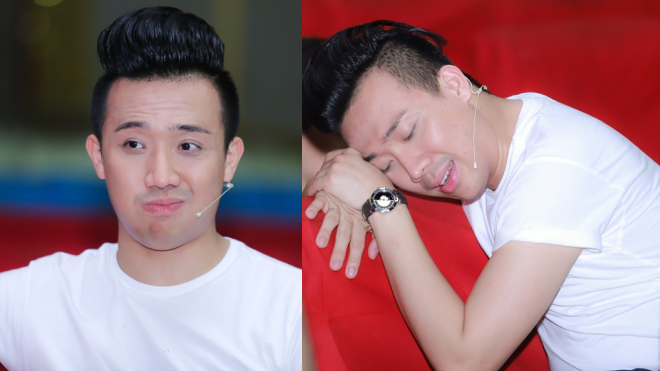 Hiếm khi thấy Trấn Thành mặc 'quần đùi, dép xỏ ngón' đi tập kịch nửa đêm Ảnh 2