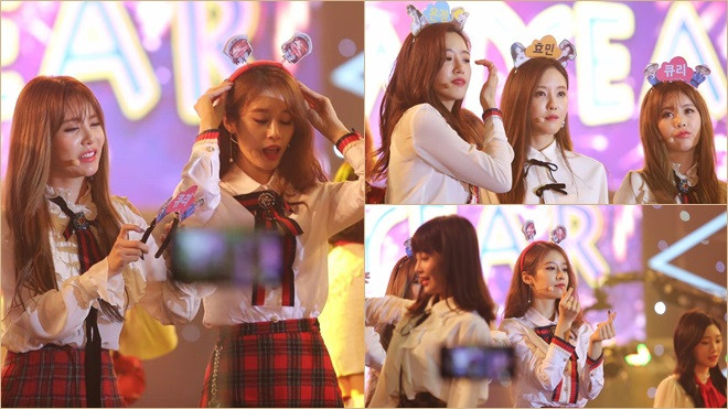 Loạt khoảnh khắc cực đáng yêu của T-ara khi nán lại sân khấu chào fan Việt Ảnh 2