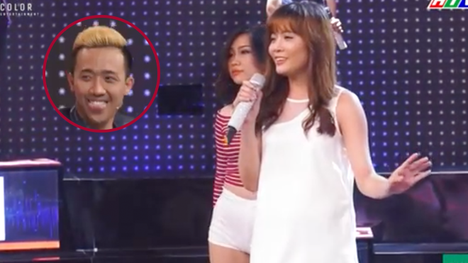 Nữ sinh có ngoại hình giống Hari Won khiến Trấn Thành 'gục ngã' với giọng ca 'hát như rap' Ảnh 2