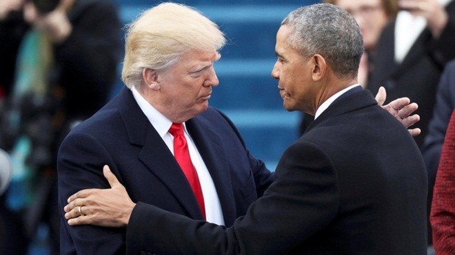 Những hình ảnh ấn tượng trong lễ nhậm chức của Tổng thống Trump Ảnh 2