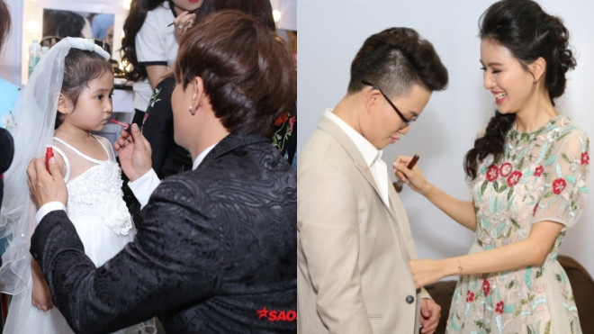 Hậu trường Chung kết Sing My Song: Ưng Đại Vệ tô son cho con gái, Lê Thiện Hiếu cười hạnh phúc bên MC Mỹ Linh Ảnh 2