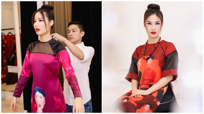 Diễm My 9X rạng rỡ đi thử áo dài đón Tết Ảnh 2