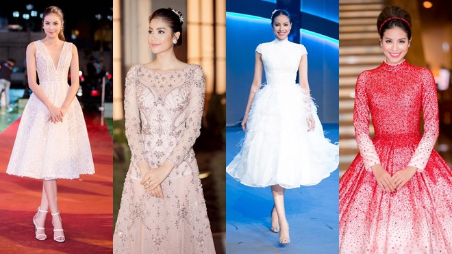 Hình ảnh hoa hậu quốc dân của Phạm Hương ngày càng thành công chính là nhờ những chiếc váy sau đây! Ảnh 2