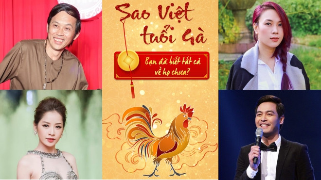 Sao Việt tuổi Gà - bạn đã biết tất cả về họ chưa? Ảnh 2