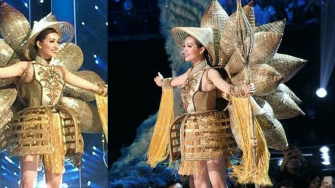 'Nàng Mây' Lệ Hằng ghi điểm với trang phục dân tộc lạ mắt Ảnh 2