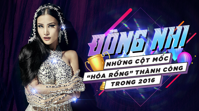 Infographic: Đông Nhi và những cột mốc 'hóa rồng' thành công trong năm 2016 Ảnh 2