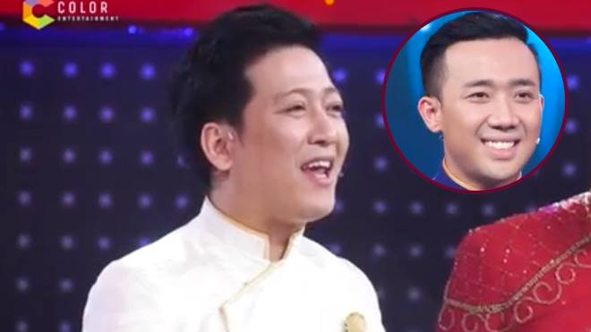 Trấn Thành - Trường Giang khiến tất cả 'đứng hình' với màn chúc Tết quá 'bá đạo' trên sóng truyền hình Ảnh 2